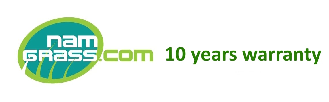 Namgrass 10-year warranty